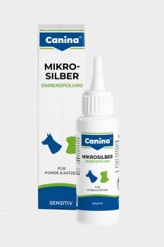 Canina Mikrosilber Ohrenspülung + Ohrenliquid